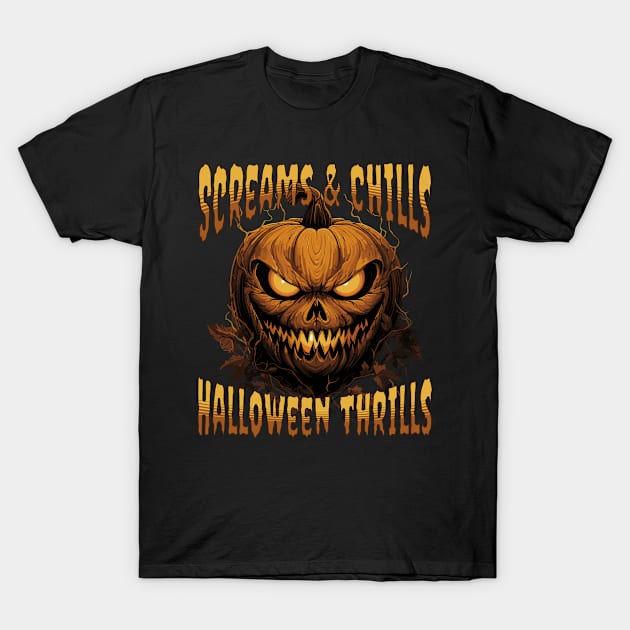 Halloween Thrills T-Shirt by Atomic Blizzard